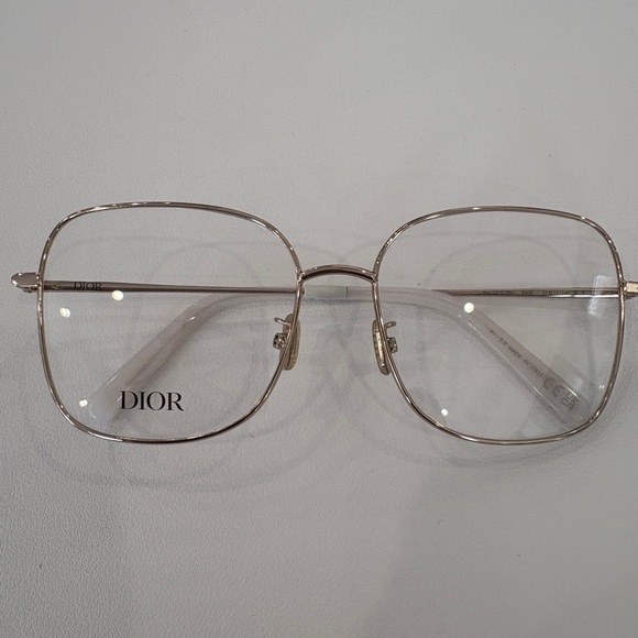 Dior Women's Glasses with Gold Frame - Picture 1 of 6